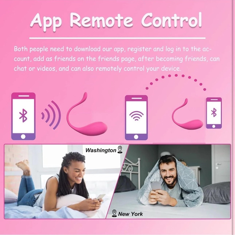 Pelvic Floor Trainer Bladder Control Long Distance App Remote Control - Picture 3 of 5